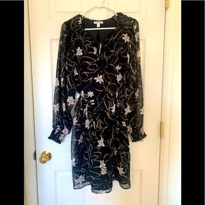 Elizabeth and James XL floral black dress